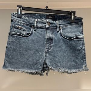 BOSS Hugo Boss Women’s Denim Shorts Size 30